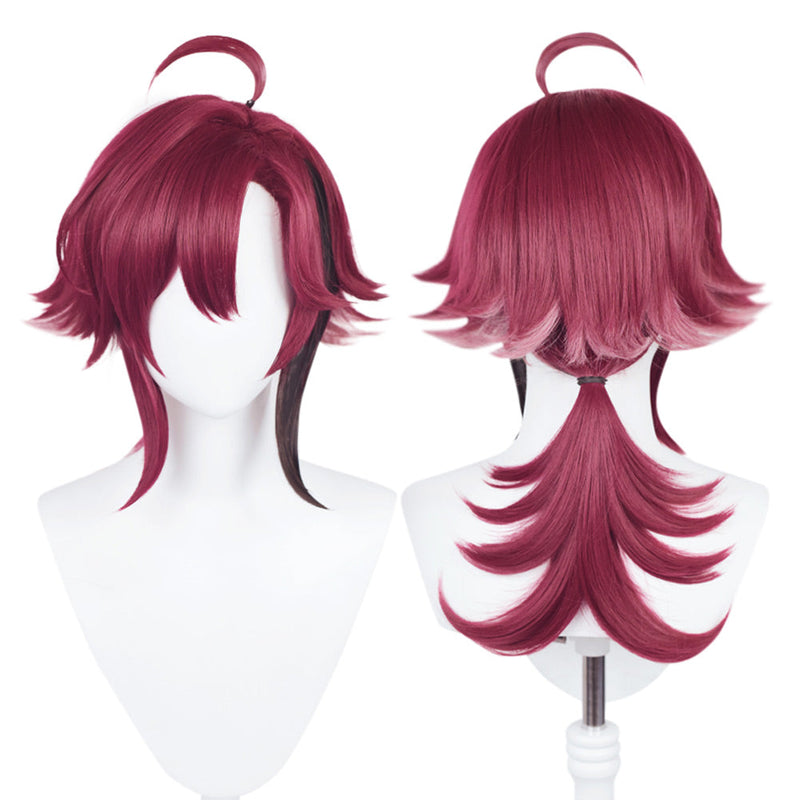 Genshin Impact Shikanoin Heizou Cosplay Wig Costume Props