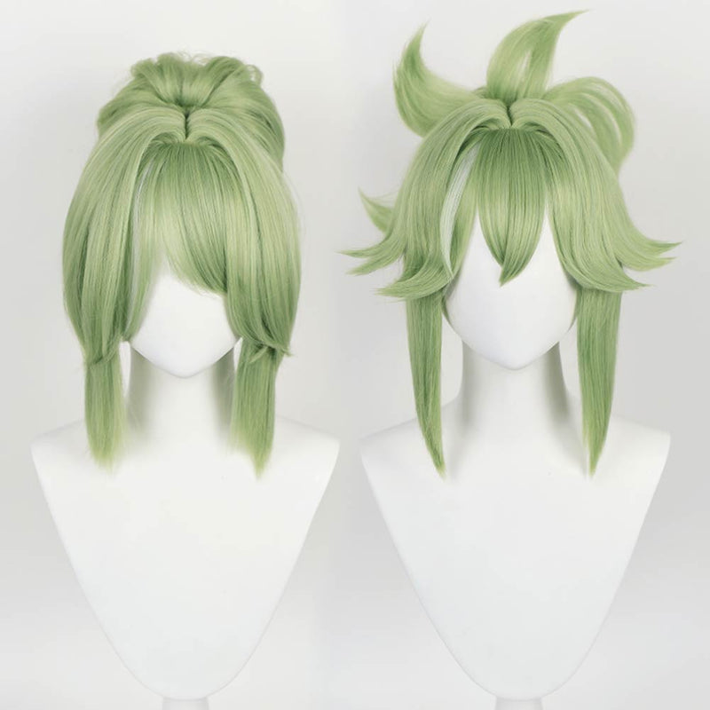 Genshin Impact Kuki Shinobu Cosplay Wig Halloween Party Props