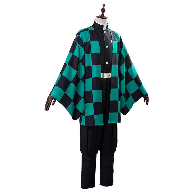 Demon Slayer: Kimetsu no Yaiba Kamado Tanjirou Oufit Cosplay Costume