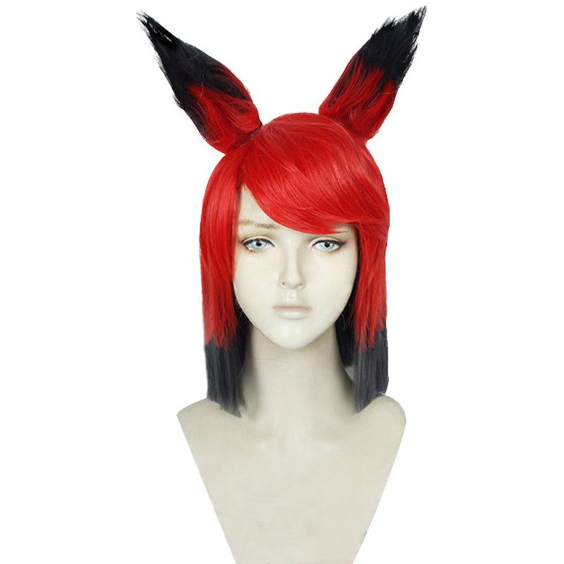 Hazbin Hotel ALASTOR Wig Halloween Costumes Accessory Cosplay Wigs