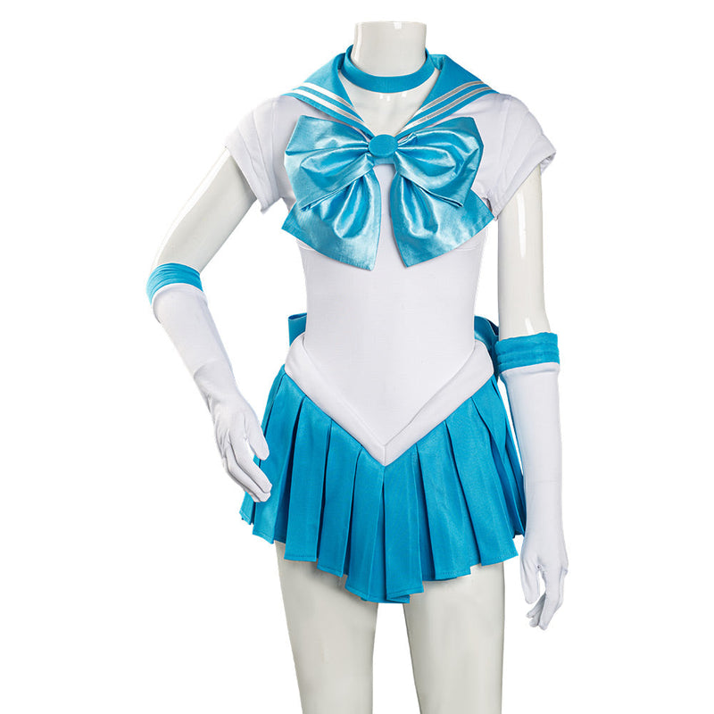 Sailor Moon Mizuno Ami Uniform Dress Outfits Halloween Carnival Suit Cosplay Costume