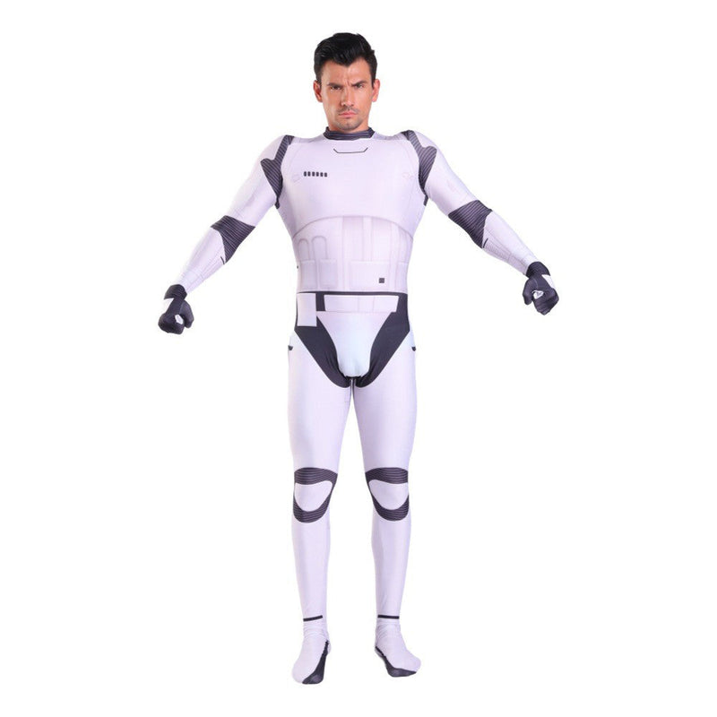 Adult Star Wars Imperial Stormtrooper Cosplay Costume Jumpsuit Outfits Halloween Carnival Suit