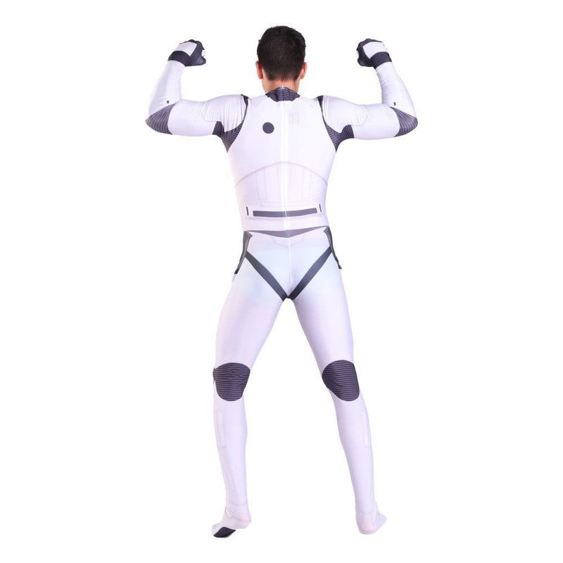 Adult Star Wars Imperial Stormtrooper Cosplay Costume Jumpsuit Outfits Halloween Carnival Suit