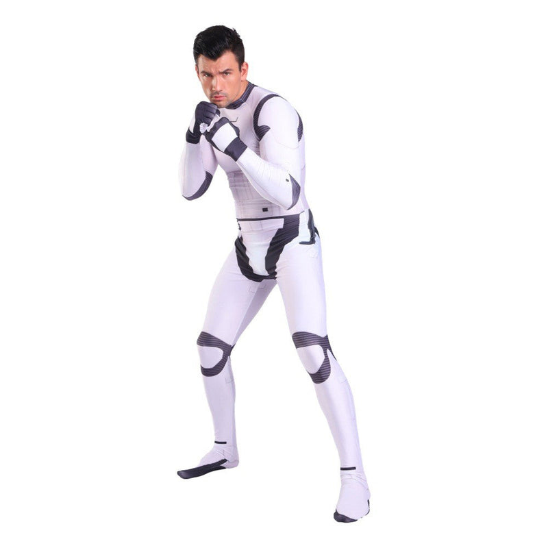 Adult Star Wars Imperial Stormtrooper Cosplay Costume Jumpsuit Outfits Halloween Carnival Suit