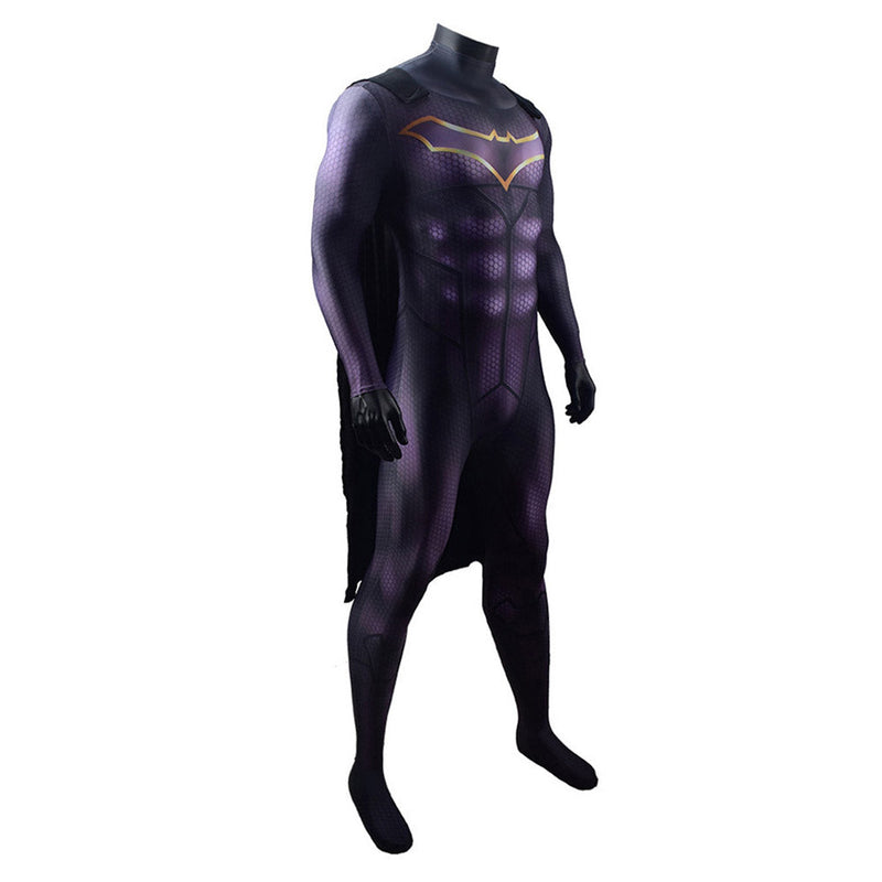 The Batman 2022- Batman Cosplay Costume Jumpsuit Cloak Outfits Halloween Carnival Suit