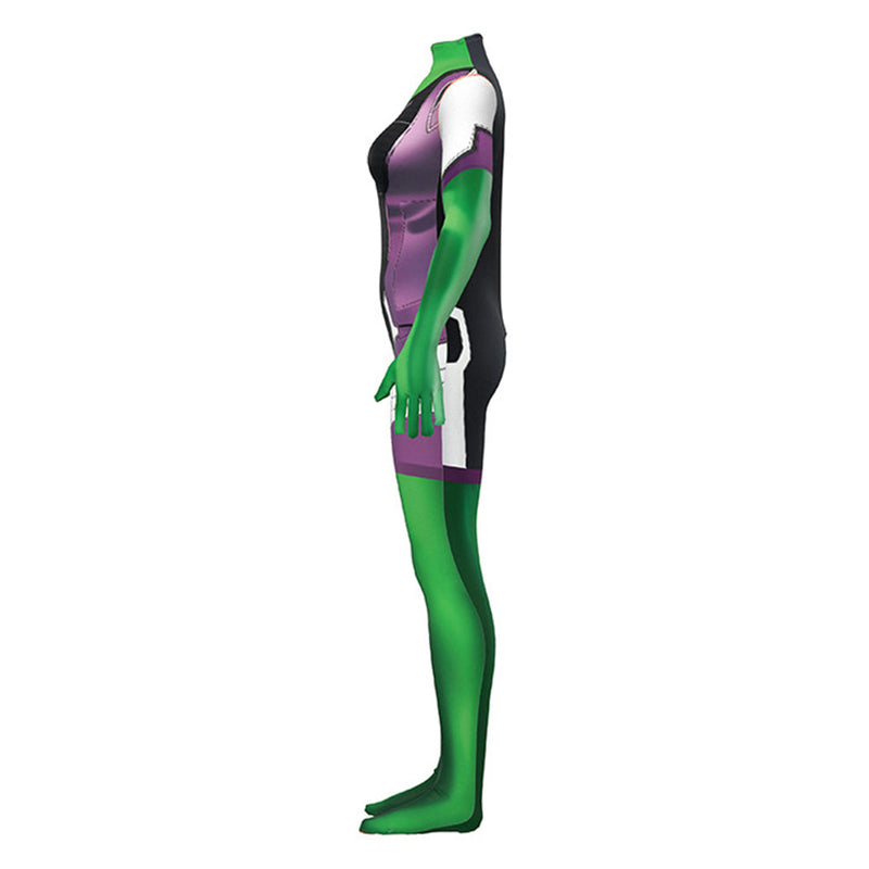 She-Hulk Cosplay Costume Jumpsuit Outfits Halloween Carnival Suit