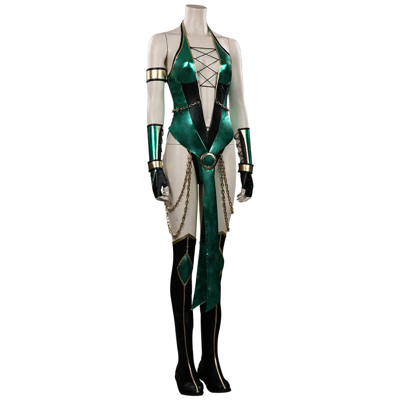 Mortal Kombat Jade Outfits Halloween Carnival Suit Cosplay Costume