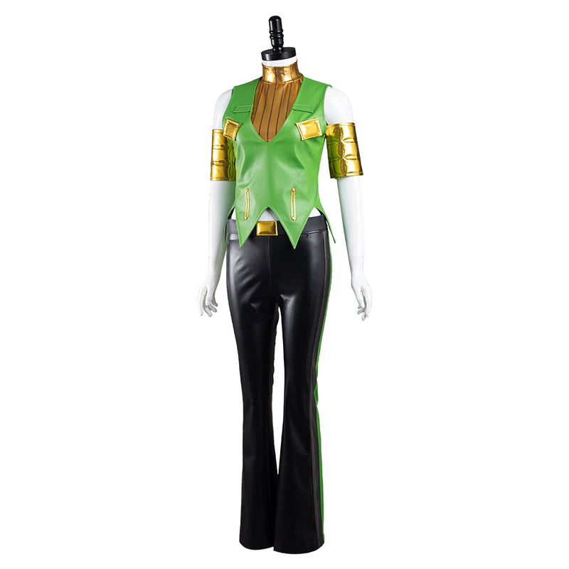 JoJo‘s Bizarre Adventure Ermes Costello Outfits Halloween Carnival Suit Cosplay Costume