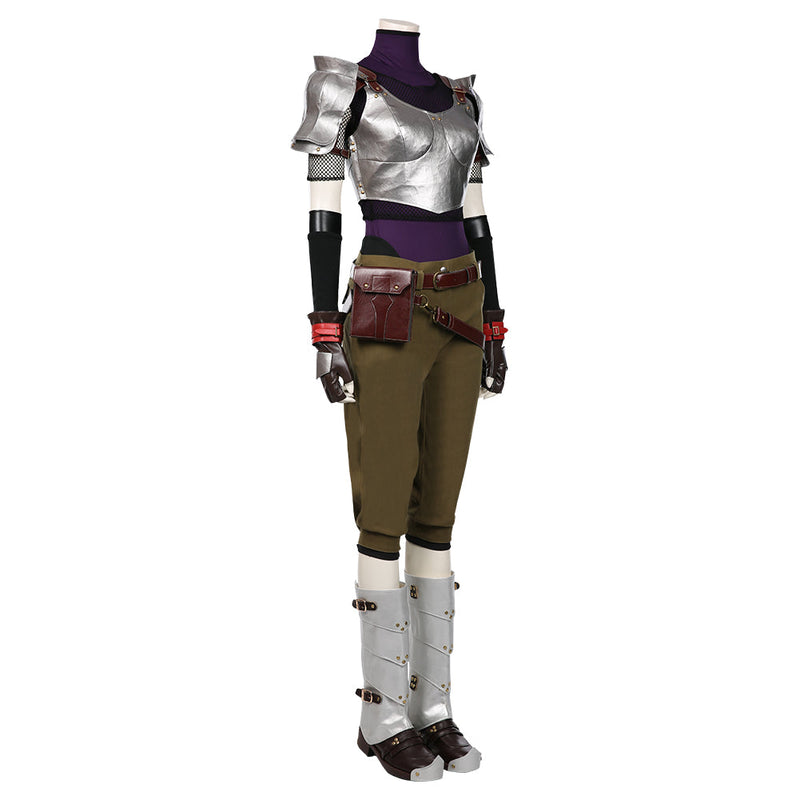 Final Fantasy VII Remake-Jessie Jumpsuit Outfits Halloween Carnival Suit Cosplay Costume