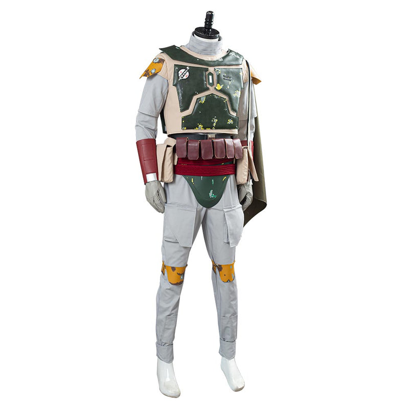 Star Wars The Book of Boba Fett Halloween Carnival Suit Cosplay Costume