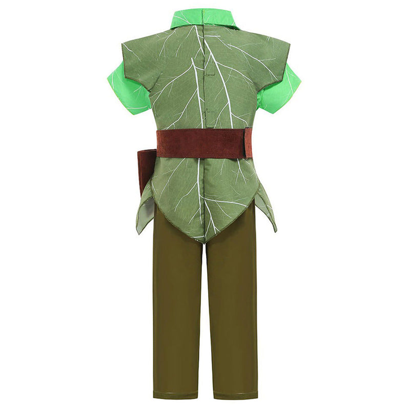 Kids Children Peter Pan Cosplay Costume Outfits Halloween Carnival Suit