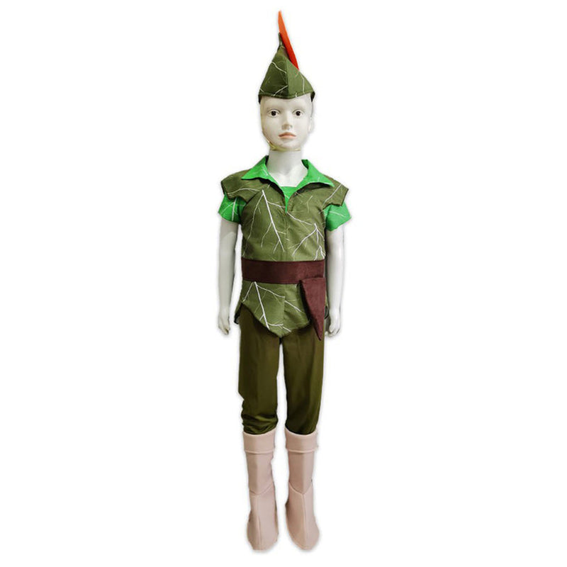 Kids Children Peter Pan Cosplay Costume Outfits Halloween Carnival Suit