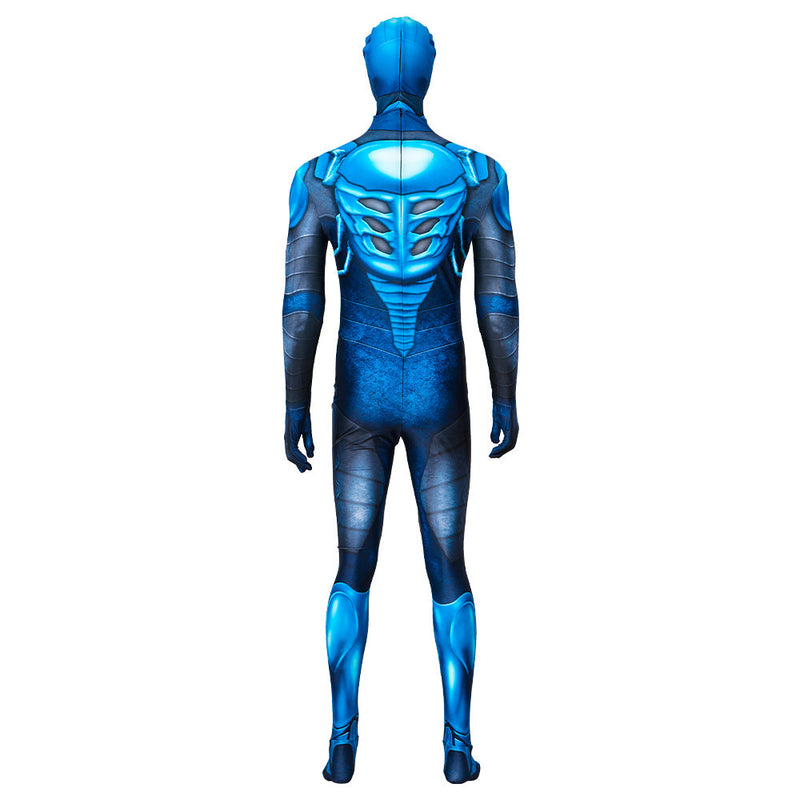 Blue Beetle Cosplay Costume Jumpsuit Outfits Halloween Carnival Party Suit