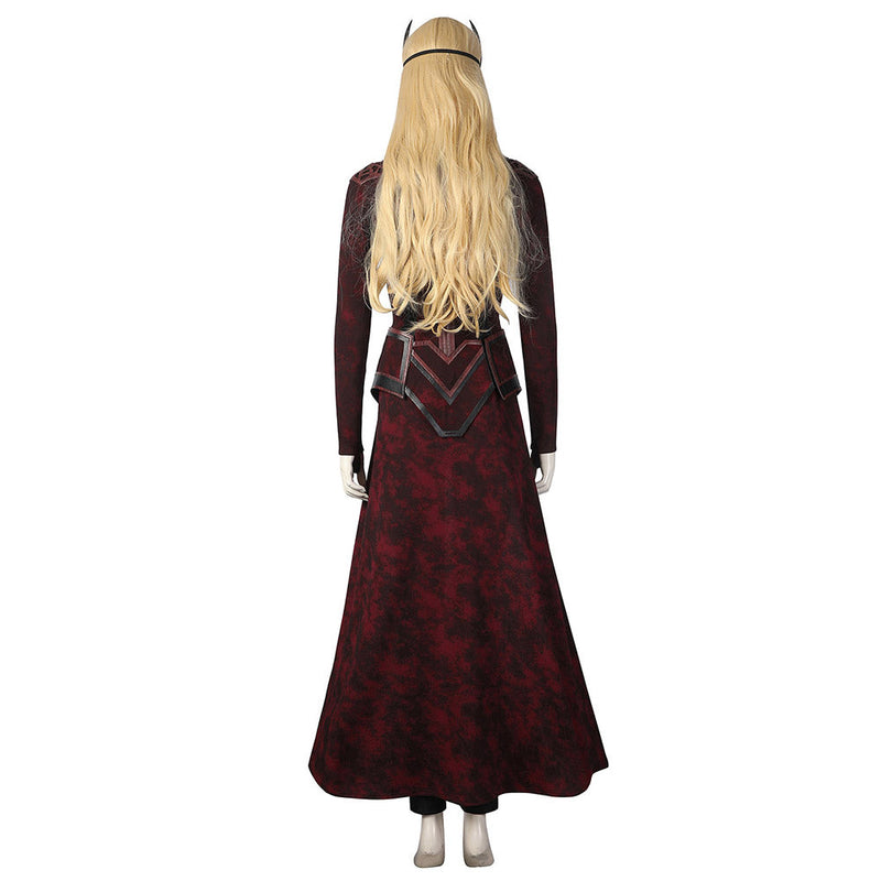 Doctor Strange in the Multiverse of Madness Scarlet Witch Wanda Cosplay Costume Outfits Halloween Carnival Suit