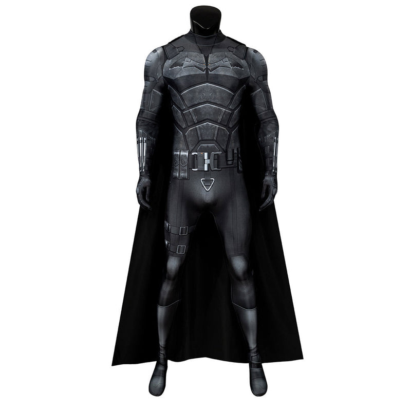 Batman Bruce Wayne Cosplay Costume Jumpsuit Cloak Outfits Halloween Carnival Suit