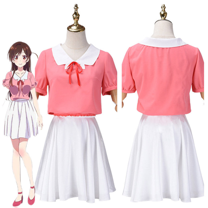 Rent A Girlfriend Chizuru Ichinose /Chizuru Mizuhara Dress Cosplay Costume Outfits