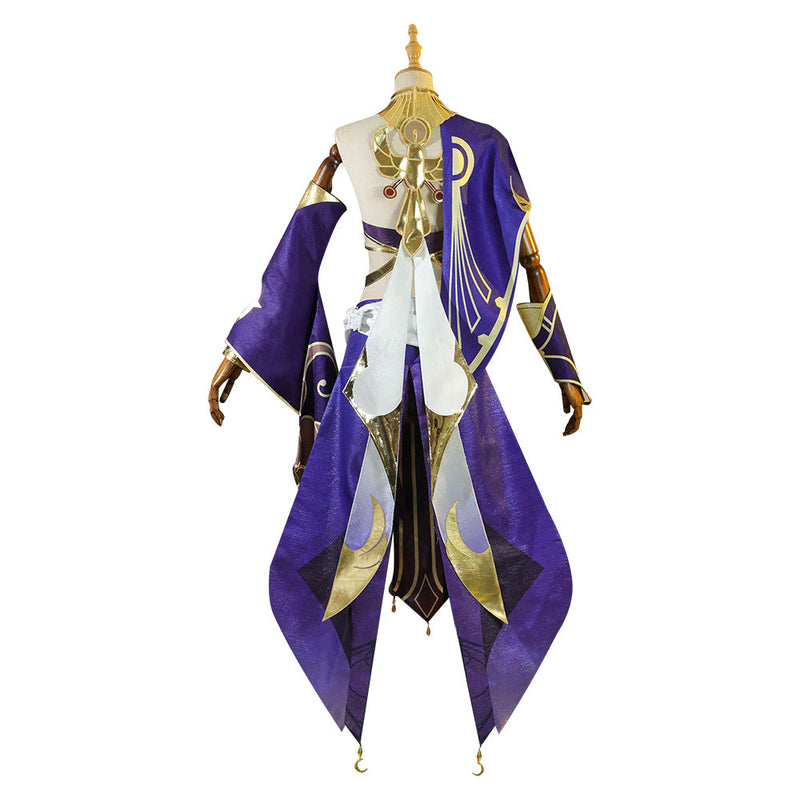 Genshin Impact Candace Cosplay Costume Uniform Outfits Halloween Carnival Suit