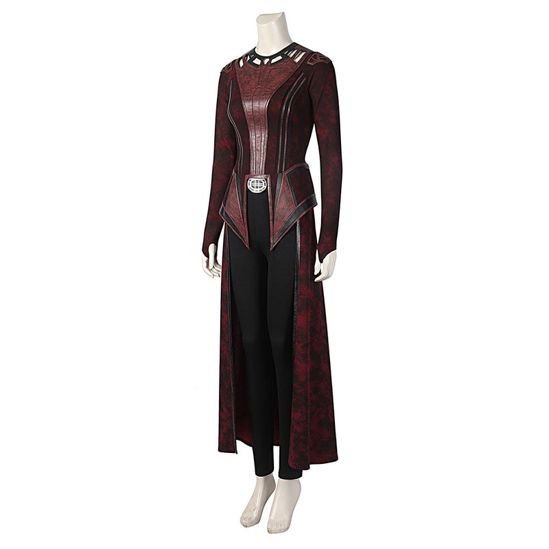 Doctor Strange in the Multiverse of Madness - Scarlet Witch Wanda Cosplay Costumes Cloak Outfits