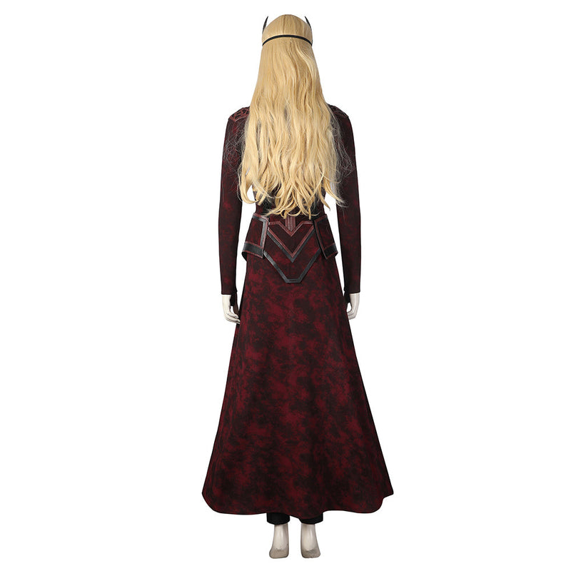 Doctor Strange in the Multiverse of Madness - Scarlet Witch Wanda Cosplay Costumes Cloak Outfits