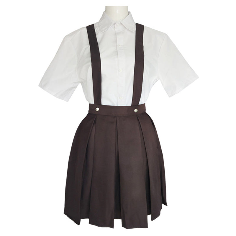 Danganronpa Chihiro Fujisaki Women Uniform Outfit Halloween Carnival Costume Cosplay Costume