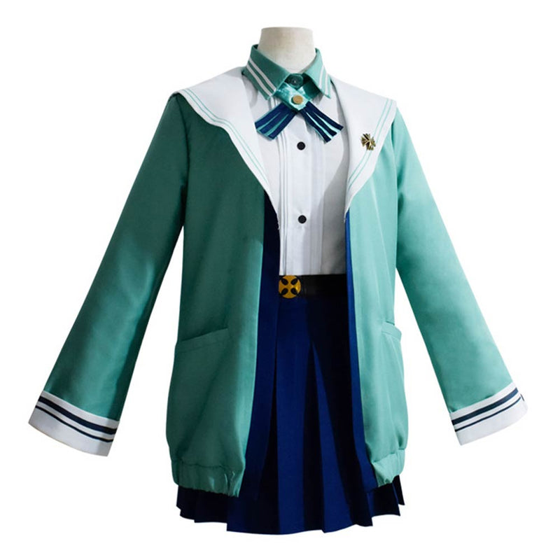 Genshin Impact Sucrose JK Uniform Cosplay Costume Outfits Halloween Carnival Suit