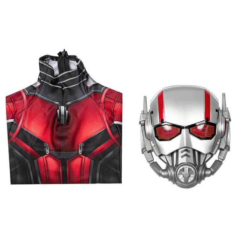 Kids Ant-Man Cosplay Costume Jumpsuit Outfits Halloween Carnival Suit