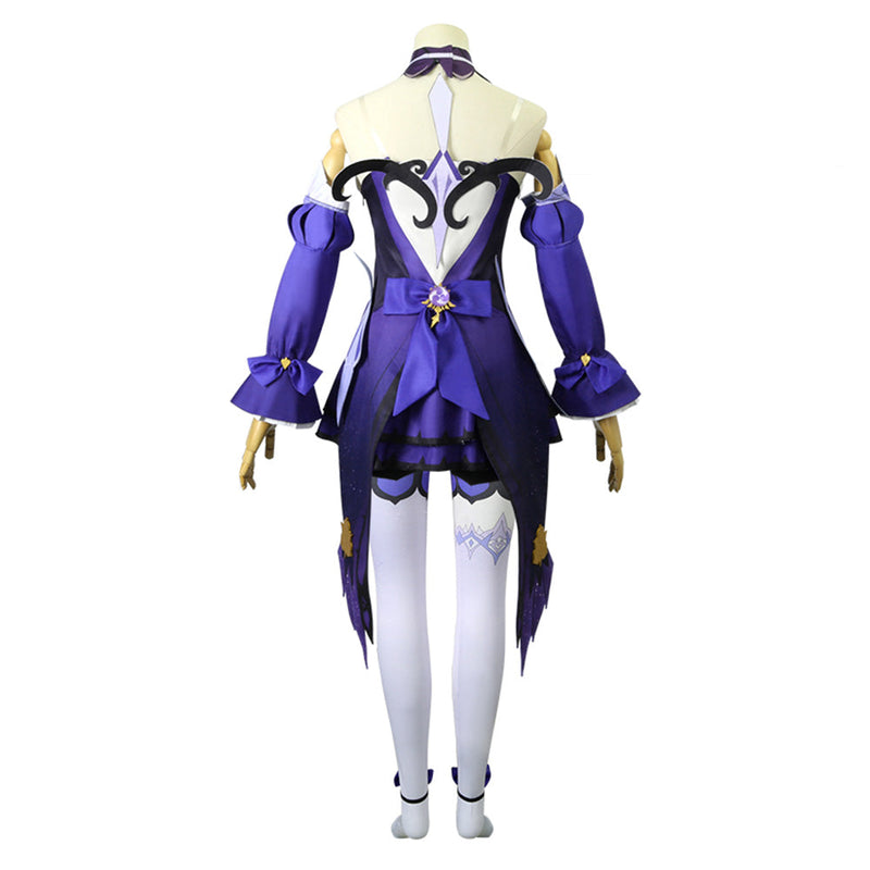 Genshin Impact Fischl von Luftschloss Narfidort Cosplay Costume Dress Outfits Halloween Carnival Suit