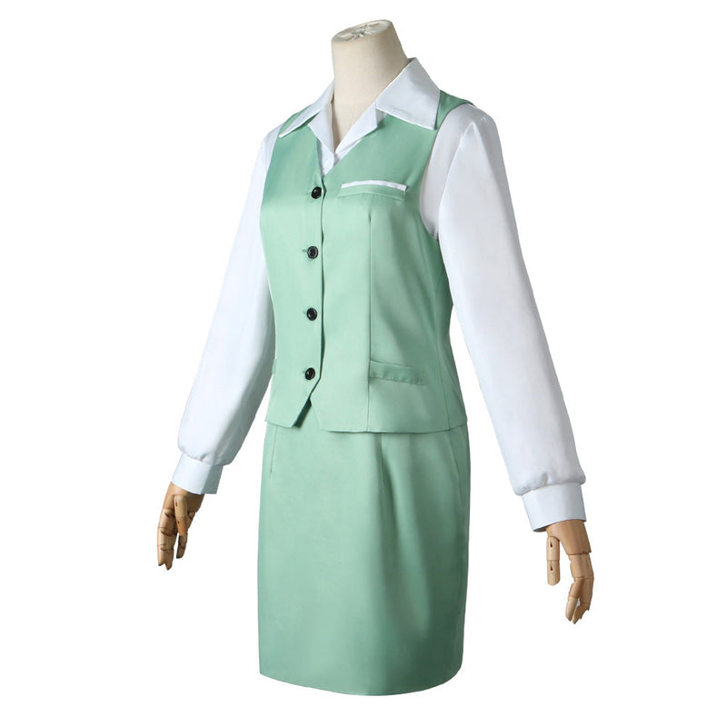 SPY×FAMILY Yor Forger Green Suit Cosplay Costume Accessories Outfits Halloween Carnival Suit