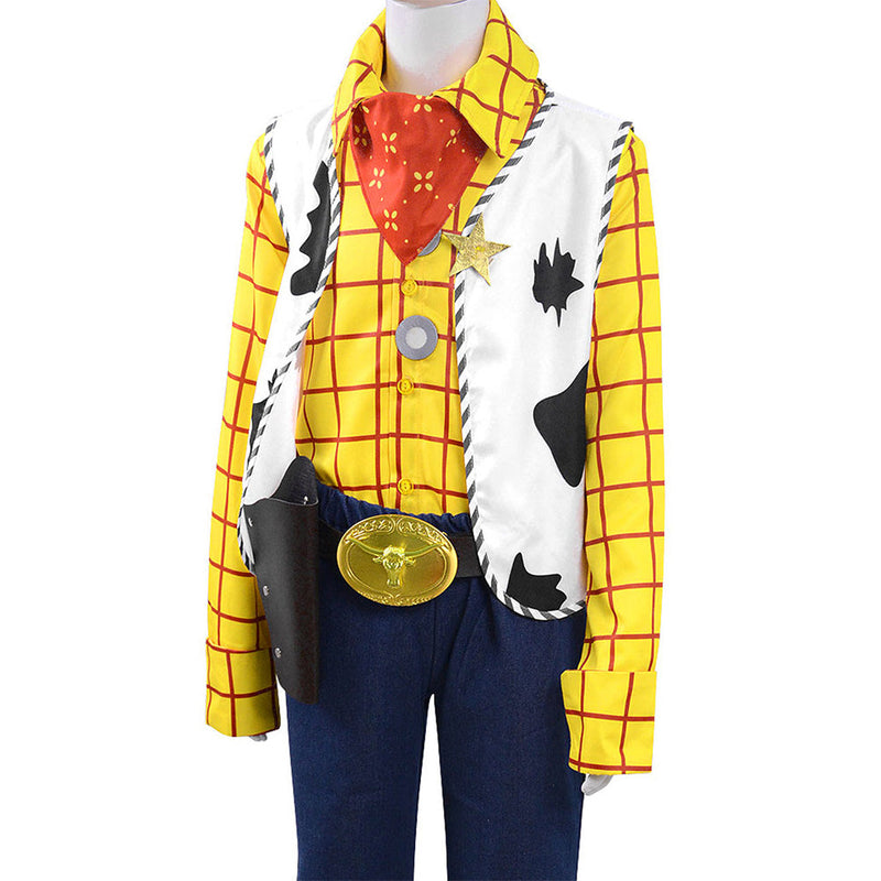 Kids  Children Toy Story Woody Cosplay Costume Outfits Halloween Carnival Suit