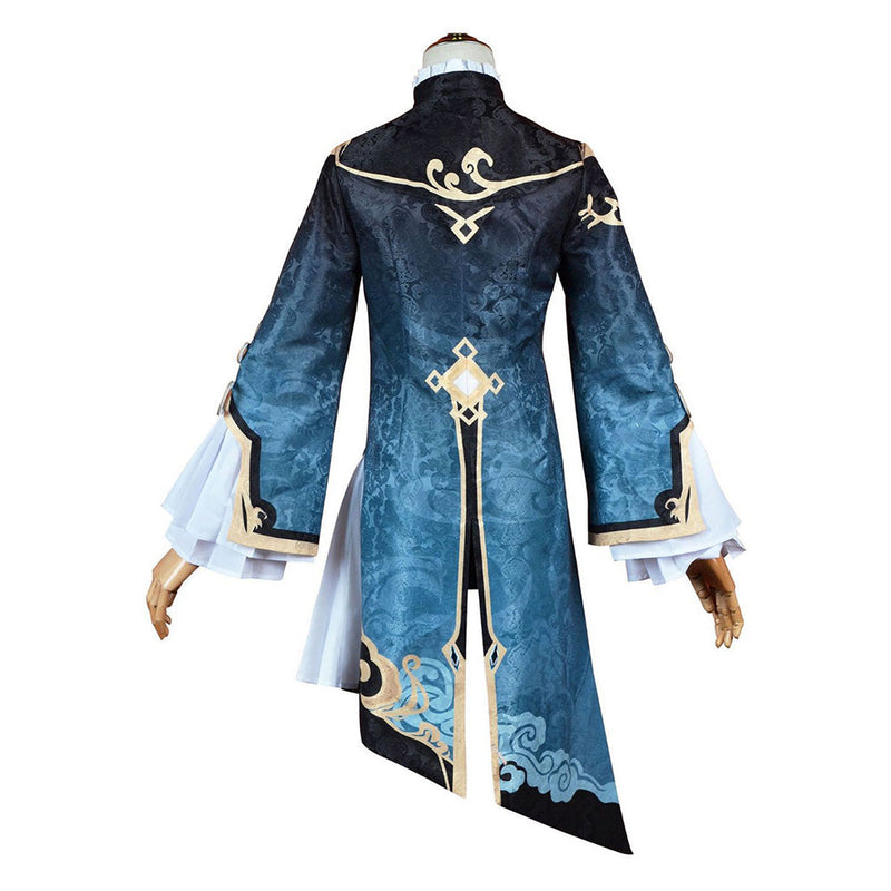 Genshin Impact Xingqiu Cosplay Costume Shirt Coat Outfits Halloween Carnival Suit