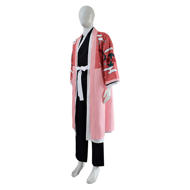 Bleach Kyoraku Shunsui Cosplay Costume Outfits Halloween Carnival Suit