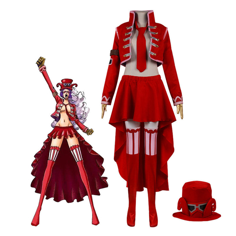 One Piece Belo Betty Cosplay Costume Halloween Carnival Suit