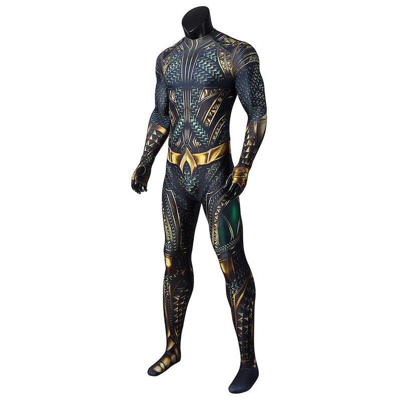 Aquaman Cosplay Costume Jumpsuit Outfits Halloween Carnival Suit