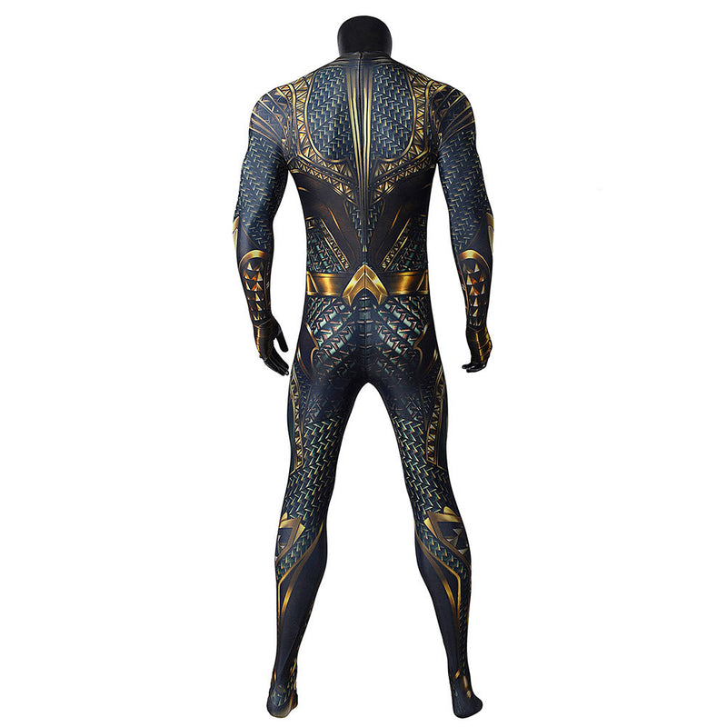 Aquaman Cosplay Costume Jumpsuit Outfits Halloween Carnival Suit