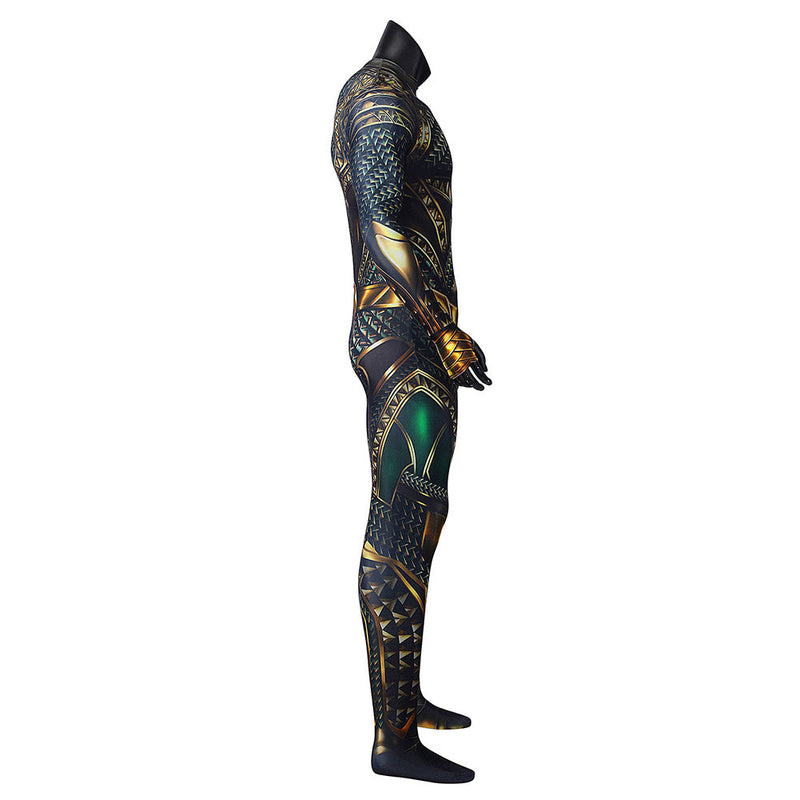 Aquaman Cosplay Costume Jumpsuit Outfits Halloween Carnival Suit