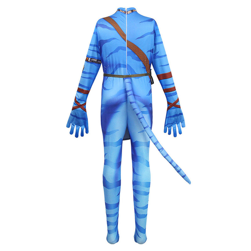 Kids Children  Avatar：The Way of Water Jake Sully Cosplay Costume Outfits Halloween Carnival Party Suit