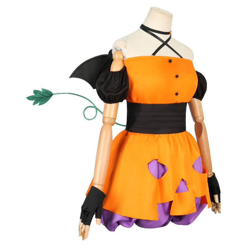 Lycoris Recoil - Nishikigi Chisato Cosplay Costume Pumpkin Dress Outfits Halloween Carnival Suit