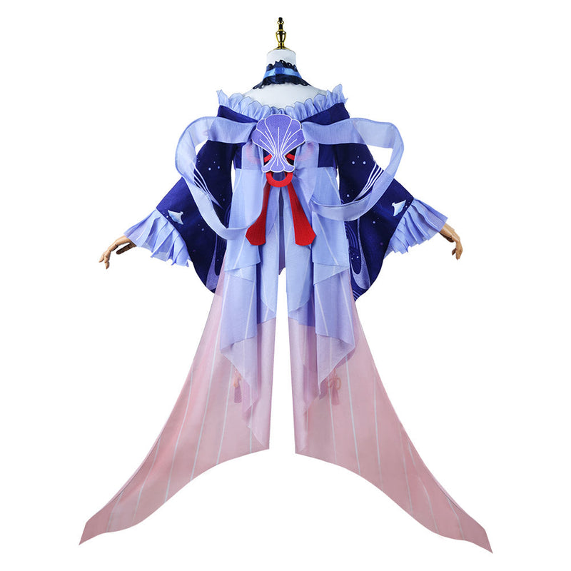 Genshin Impact Sangonomiya Kokomi Cosplay Costume Outfits Halloween Carnival Party Suit