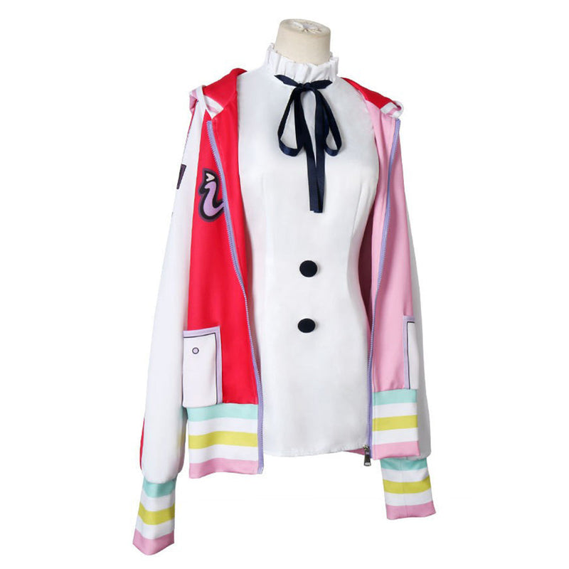 One Piece Film Red 2022 UTA Cosplay Costume Dress Coat Accessories Outfits Halloween Carnival Suit