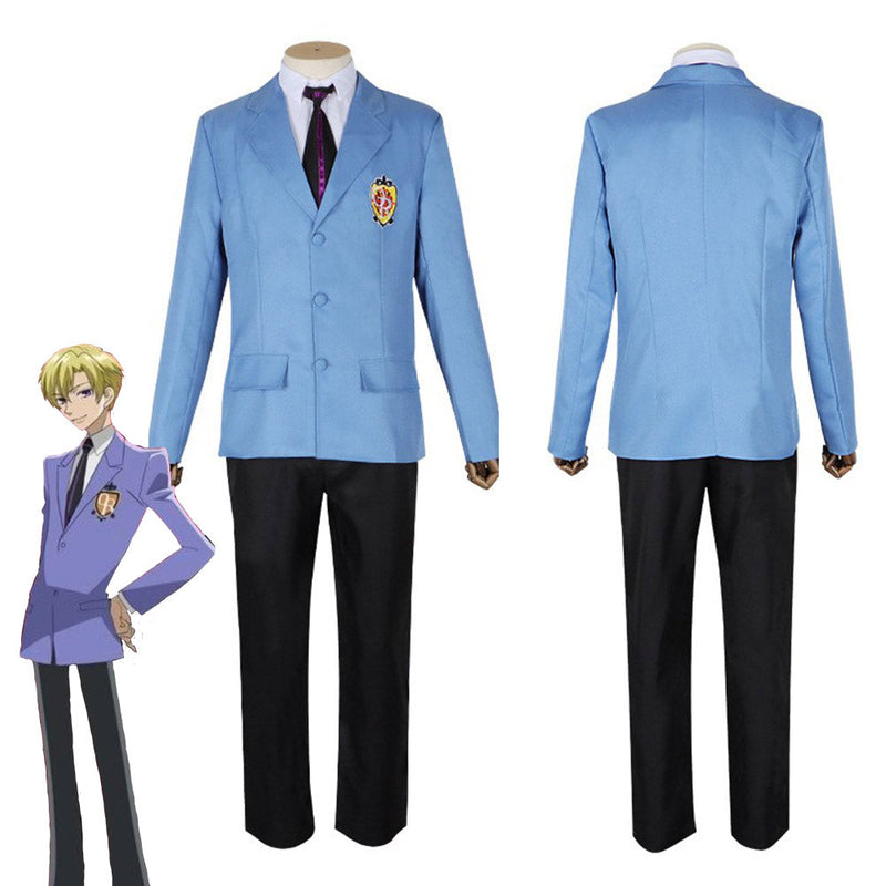 Ouran High School Host Club  Haruhi Fujioka / Tamaki Suou Cosplay Costume Uniform