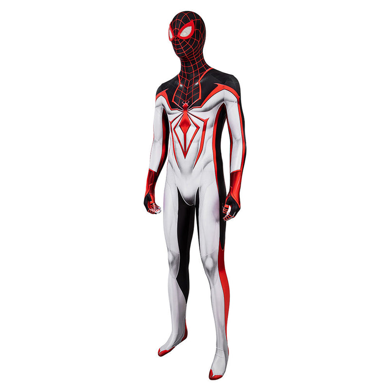 Spider-Man: Miles Morales  T.R.A.C.K. Battle Jumpsuit Halloween Carnival Suit Cosplay Costume