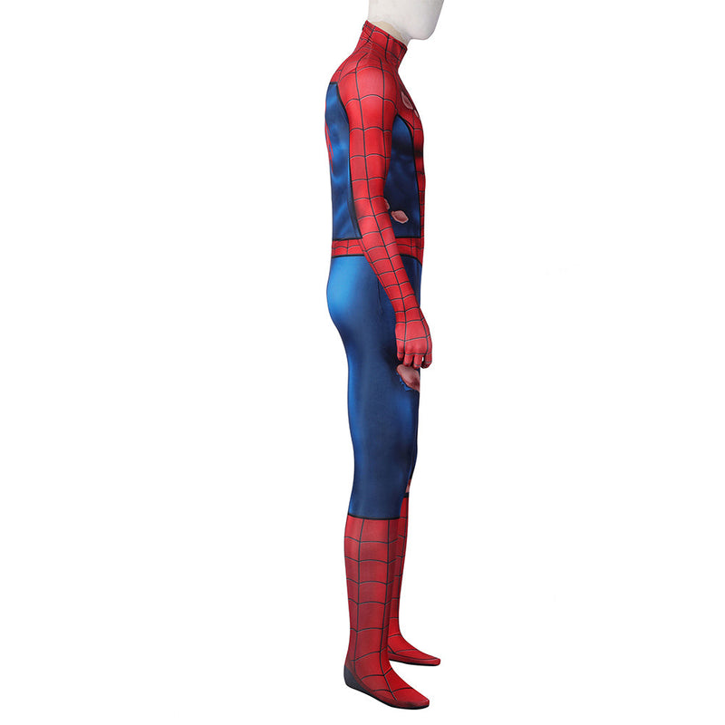 PS5 The Amazing Spider-Man Peter Parker Cosplay Costume Outfits Halloween Carnival Suit