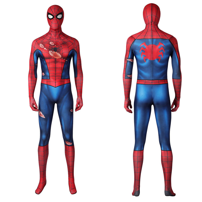 PS5 The Amazing Spider-Man Peter Parker Cosplay Costume Outfits Halloween Carnival Suit