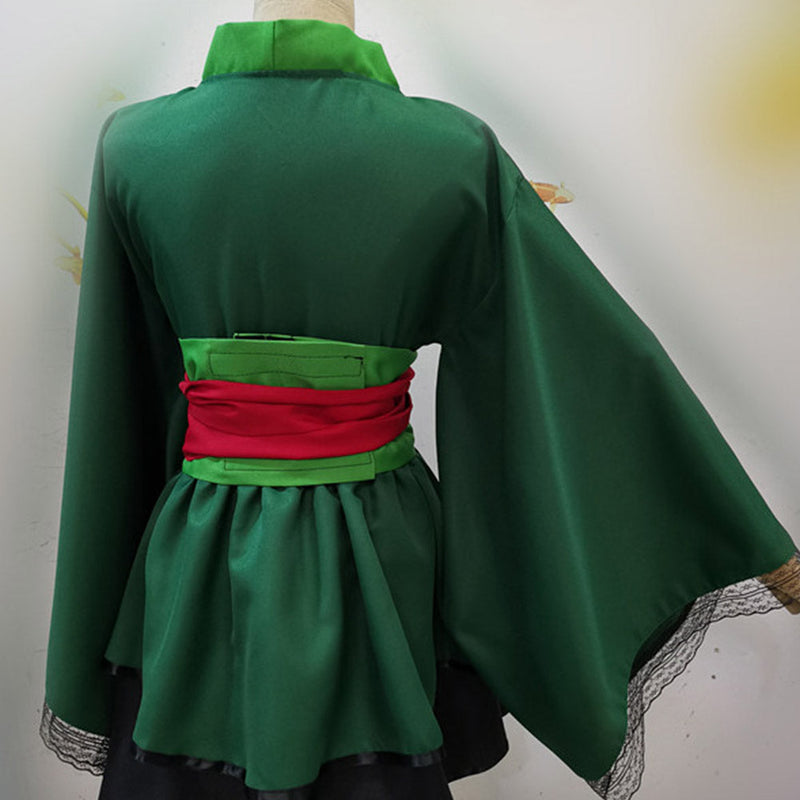 One Piece Roronoa Zoro Cosplay Costume  Lolita Dress Outfits Halloween Carnival Suit