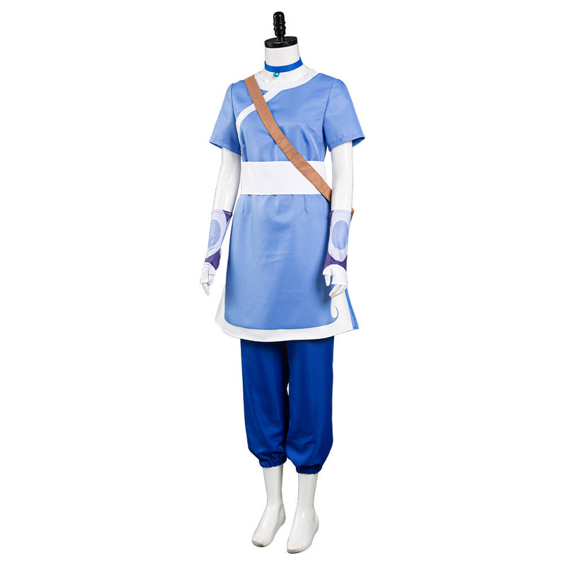 Avatar: the last Airbender Katara Halloween Carnival Suit Cosplay Costume