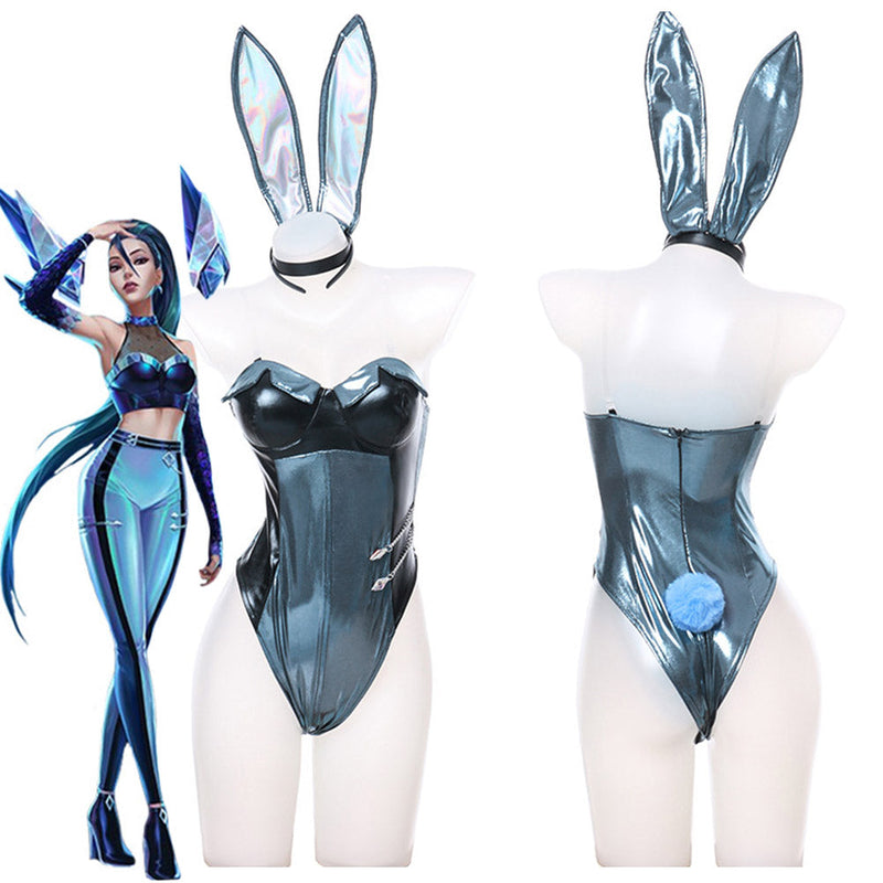 League of Legends LOL KDA Groups Kaisa Daughter of the Void Bunny Girl Cosplay Costume