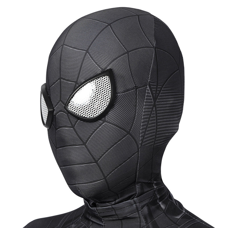 Kids Children Venom X Spider-Man Miles Morales Cosplay Costume Jumpsuit Outfits Halloween Carnival Suit