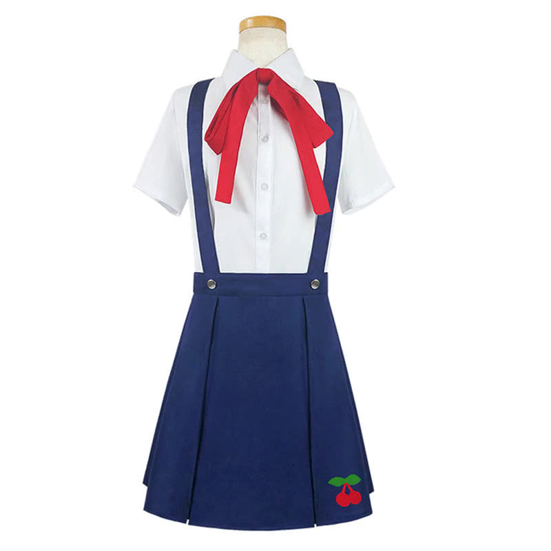 Monogatari Series Mayoi Hachikuji Uniform Outfits Halloween Carnival Suit Cosplay Costume