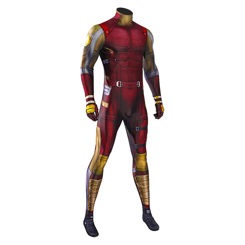 Daredevil Cosplay Costume Jumpsuit Outfits Halloween Carnival Suit