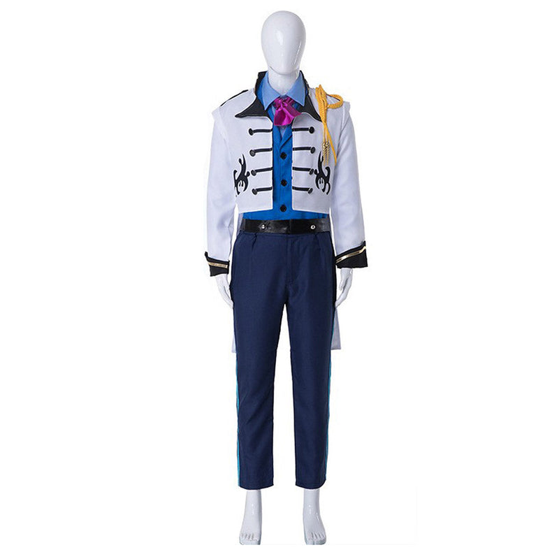 Frozen Hans Prince Cosplay Costume Outfits Halloween Carnival Suit